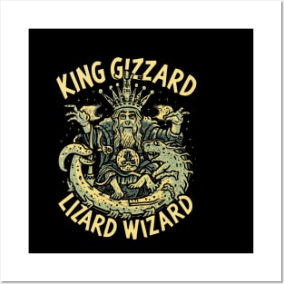 King Gizzard & The Lizard Wizard - Original Fan Art Posters and Art